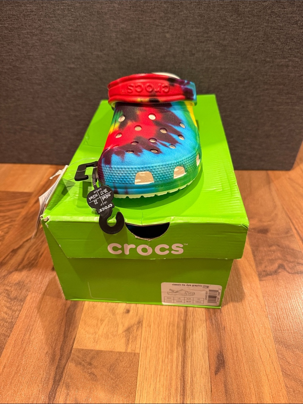 CROCS Tie-Dye Multicolor Classic Clog